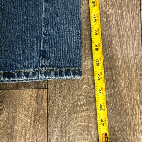 Levi's 505 Jeans Men's 40x32 Medium Wash Regular Fit Stretch Denim - Picture 8 of 9